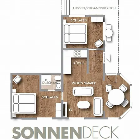 Daire Seepark - Sonnendeck Grömitz